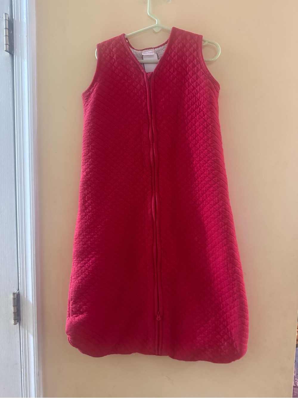 Hanna Andersson red quilted sleep sack